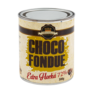 Čokoládové fondue - Horka čokoláda