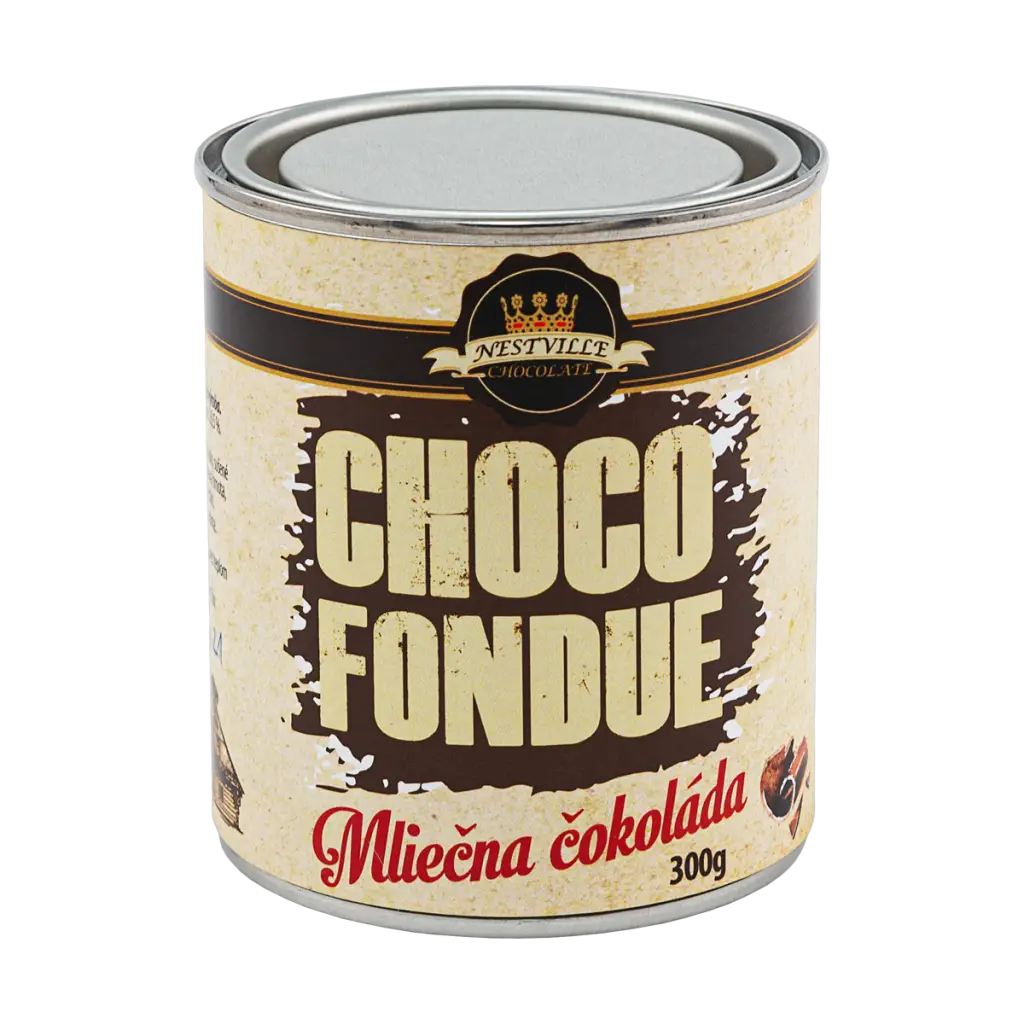 Čokoládové fondue - Mliečna čokoláda