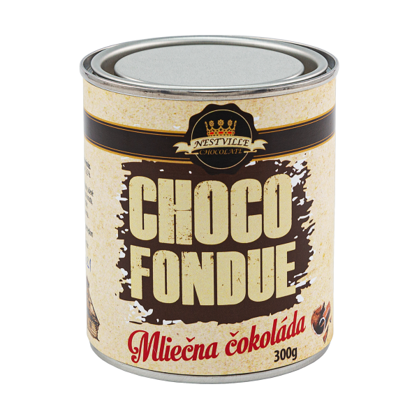 Čokoládové fondue - Mliečna čokoláda