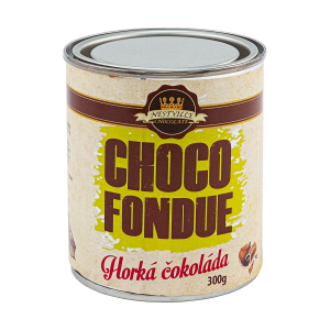 Čokoládové fondue horká čokoláda