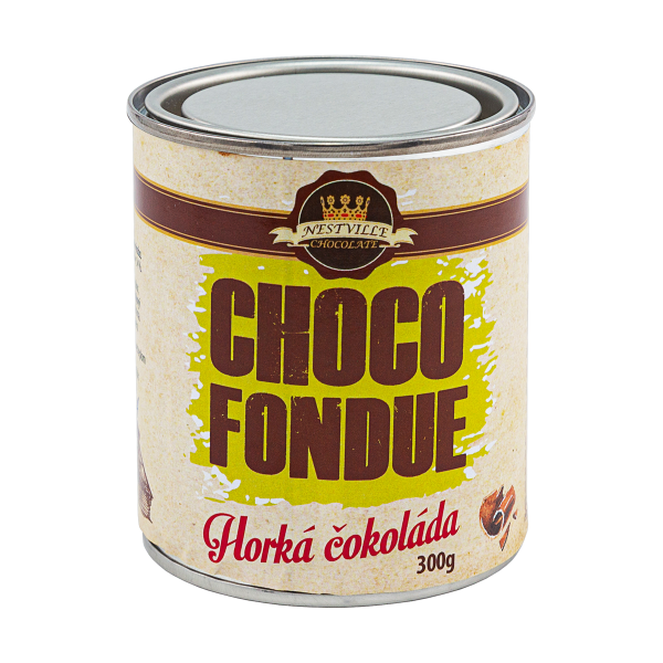 Čokoládové fondue horká čokoláda