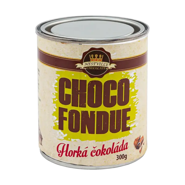Čokoládové fondue horká čokoláda