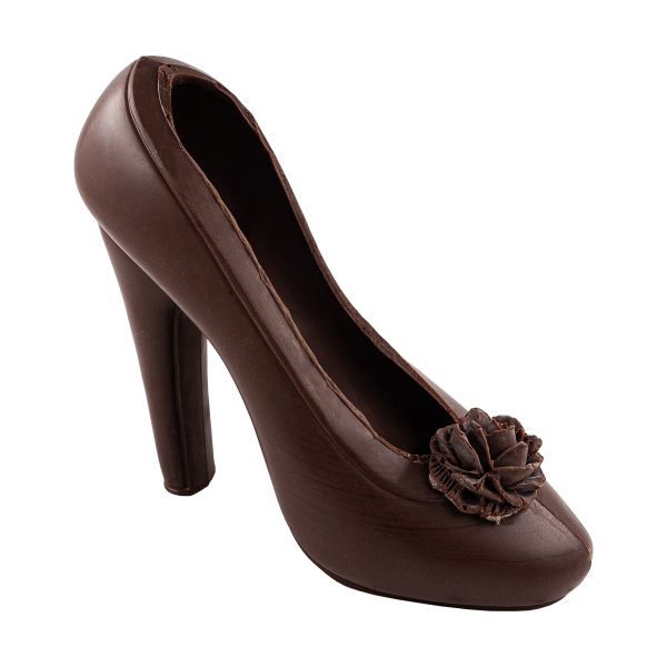 čokoláda v tvare topánky horká čokoláda