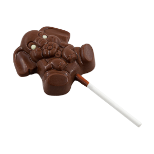 Čokoládová lízanka v tvare slona
