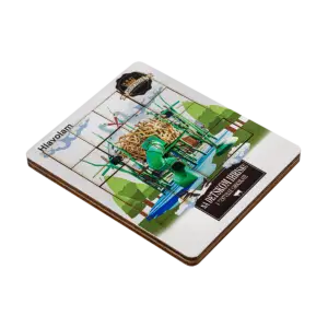Hlavolam s obrázkom detského ihriska v Nestville Chocolate