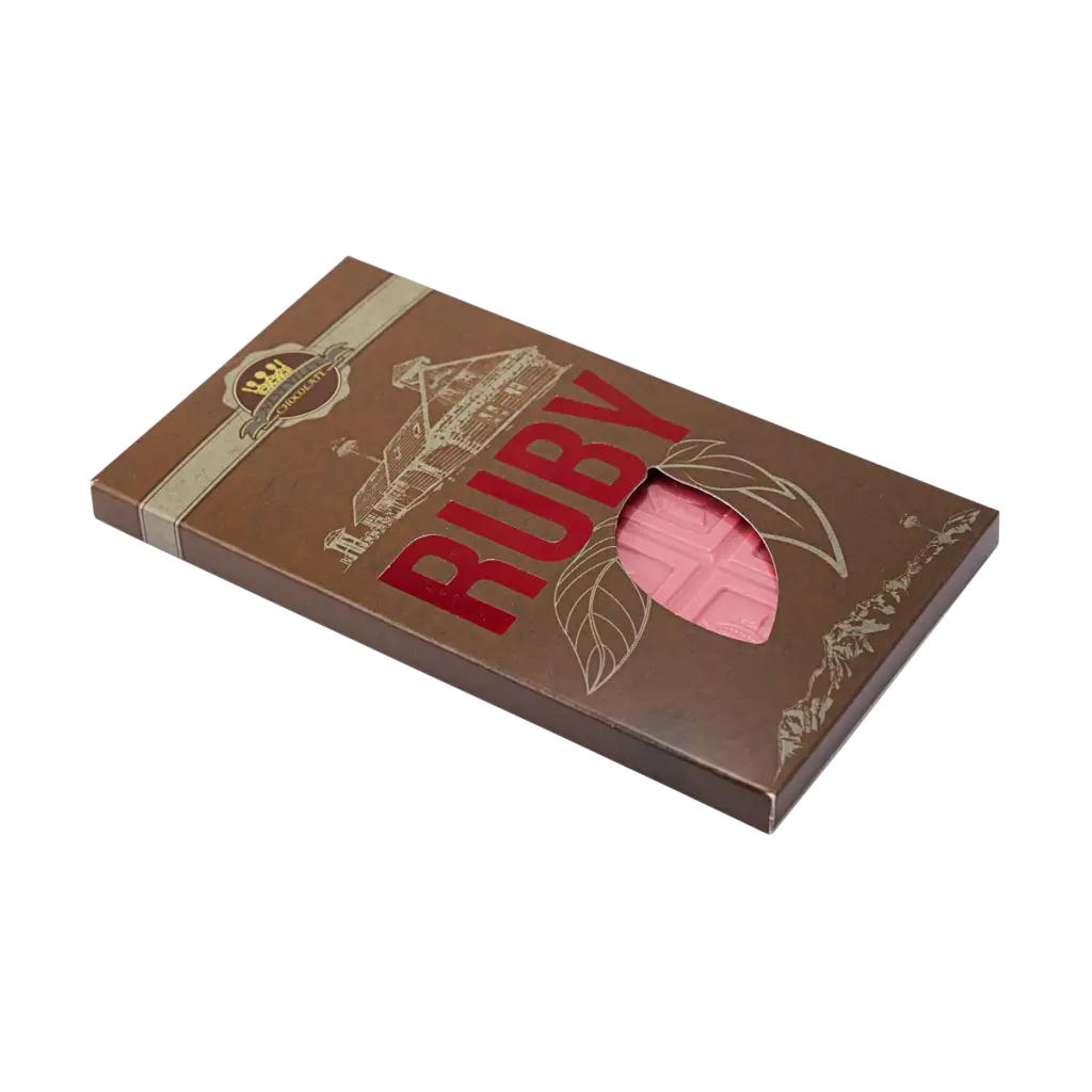 Tabuľková ruby čokoláda