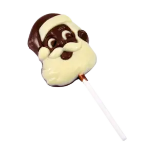 čokoládová lýzanka v tvare mikuláša