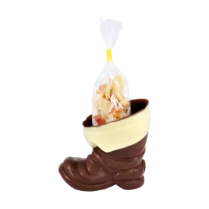 Čokoládová čižma so sušeným ovocím